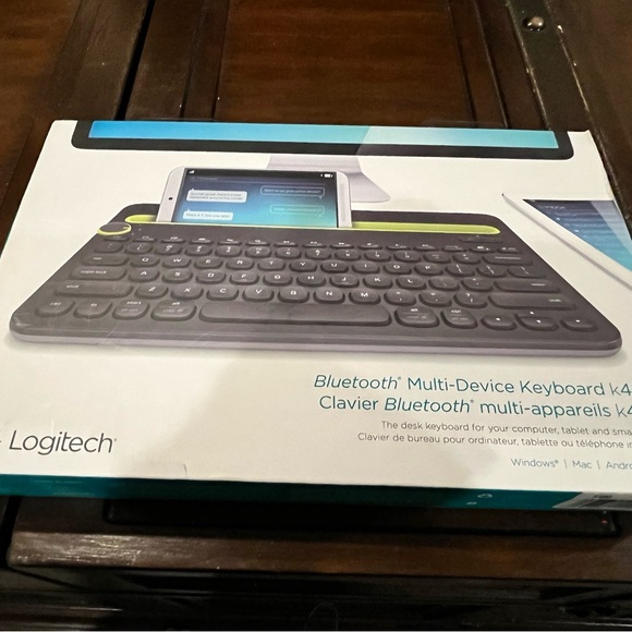 Logitech | Tablets & Accessories | Logitech Black Bluetooth Multidevice ...
